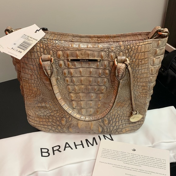 Brahmin Handbags - NWT Brahmin Small Lena Riesling Melbourne